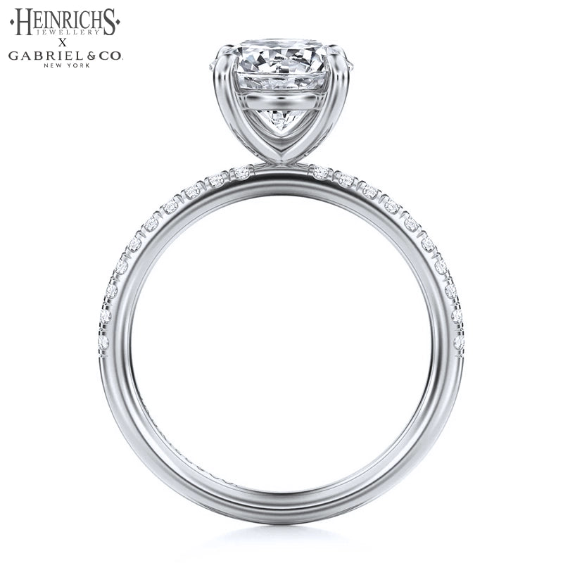 1.25ctr-2.50ctr Round Cut Lab Grown Diamond Ring Tailor Made