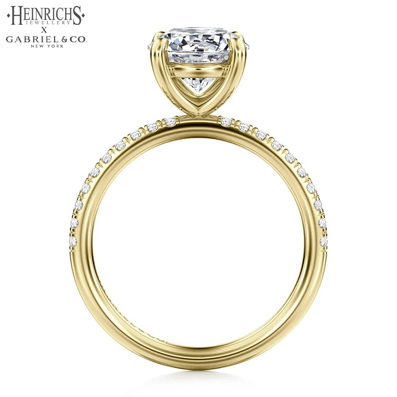 1.25ctr-2.50ctr Round Cut Lab Grown Diamond Ring Tailor Made