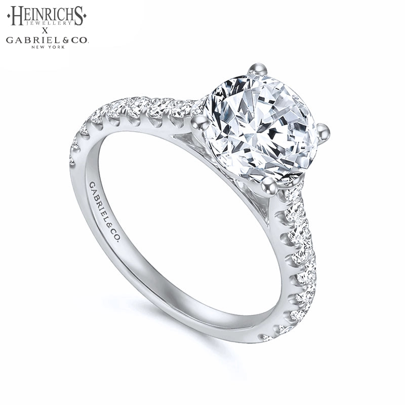 1.50ctr-3.00ctr Round Cut Lab Grown Diamond Ring Tailor Made