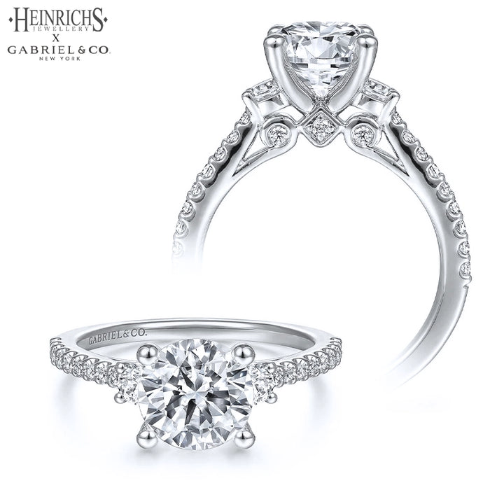 1.00ctr-2.00ctr Round Cut Lab Grown Diamond Ring Tailor Made