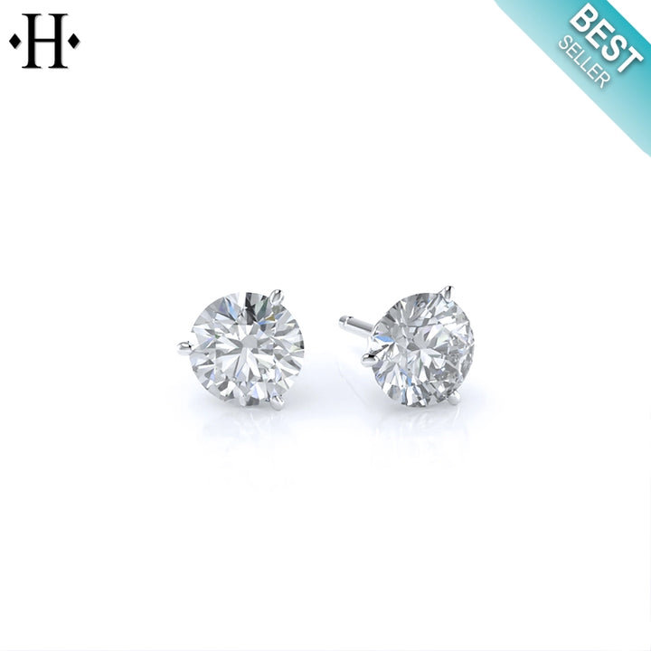 1.50cts Martini Set Lab Grown Diamond Earrings