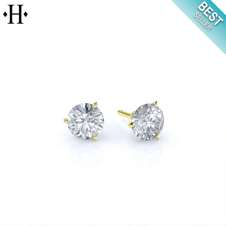 1.50cts Martini Set Lab Grown Diamond Earrings