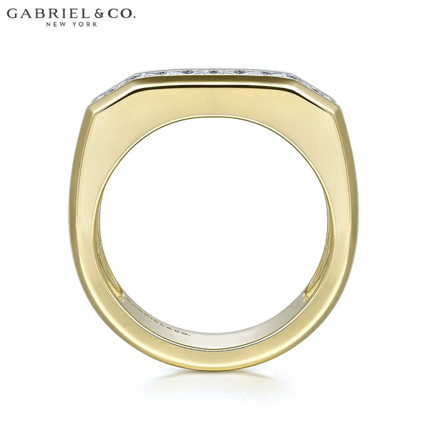 Natural Diamond High Polish Ring 8.0mm