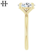 2.08ctW Oval Cut Lab Grown Diamond Ring