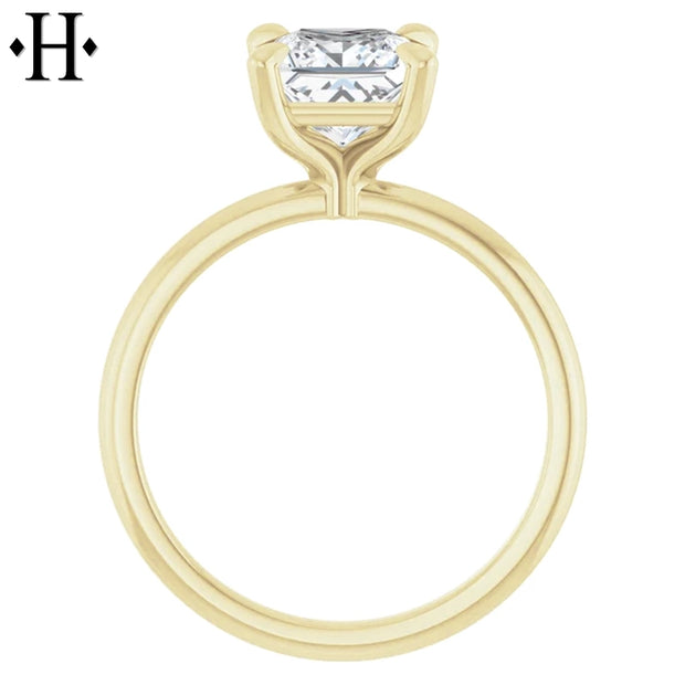 1.56ctw Princess Cut Lab Grown Diamond Ring