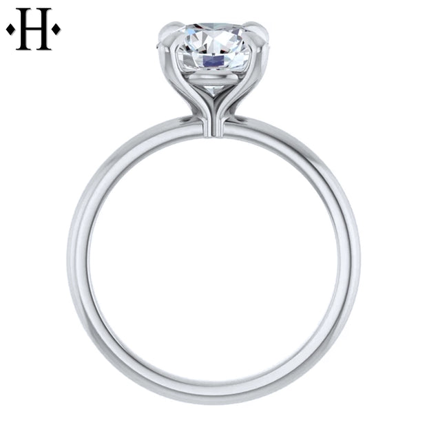 1.50ctr-2.00ctr Round Cut Natural Diamond Ring