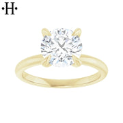 1.50ctr-2.00ctr Round Cut Natural Diamond Ring