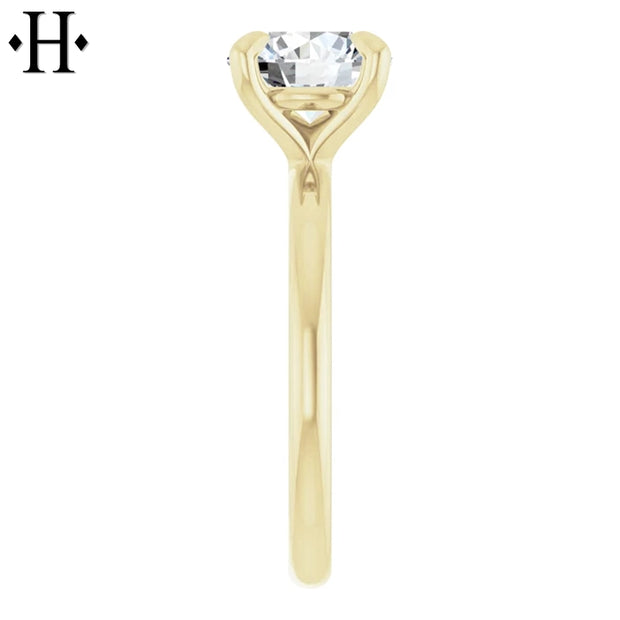 1.50ctr-2.00ctr Round Cut Natural Diamond Ring