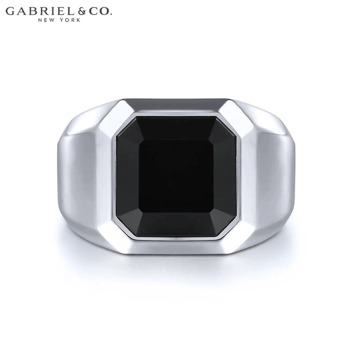 Genuine Onyx Ring 15mm