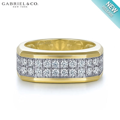 Natural Diamond High Polish Ring 8.0mm