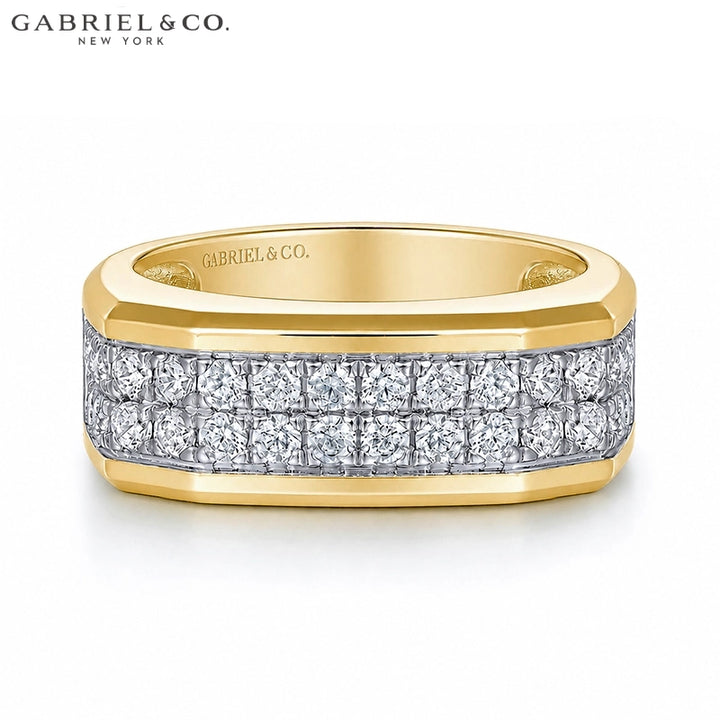 Natural Diamond High Polish Ring 8.0mm
