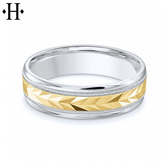Classic Carved Ring 6mm