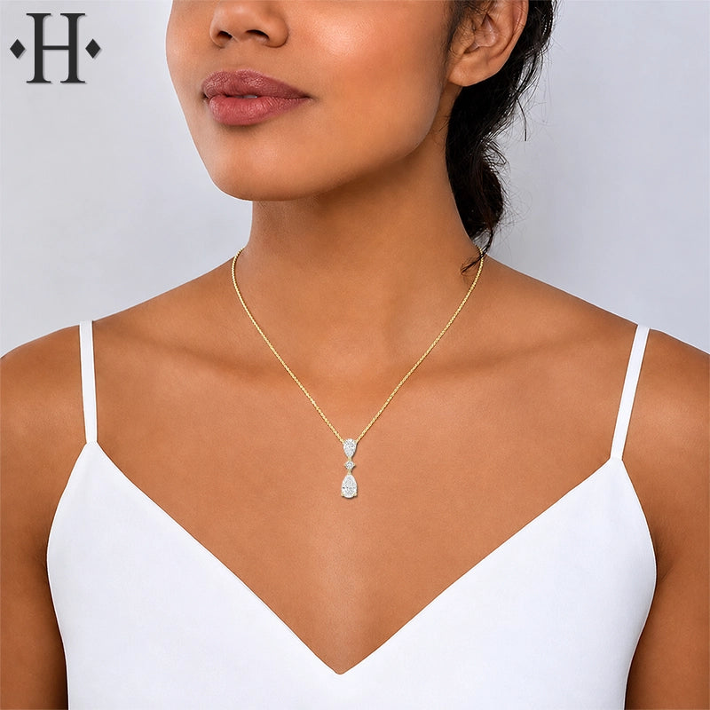 1.60ctw Lab Grown Diamond Necklace