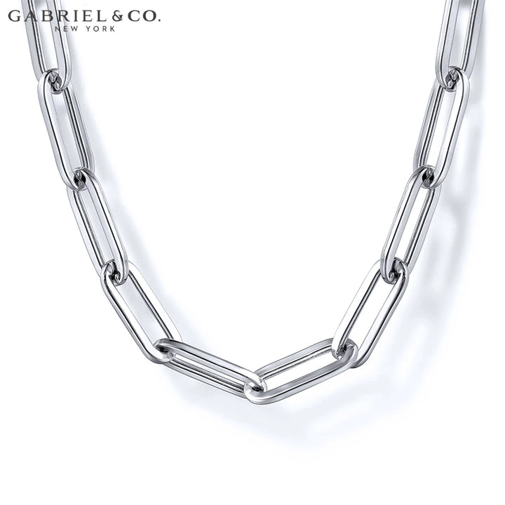 Paper Clip Chain Necklace