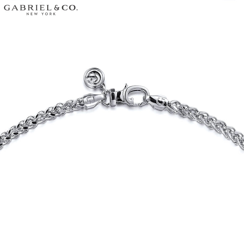 Sterling Silver Signature Wheat Chain Necklace