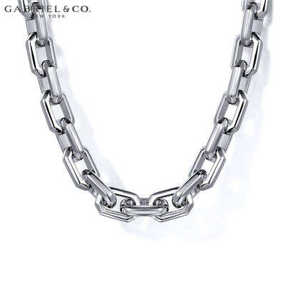 Signature Faceted Chain Necklace