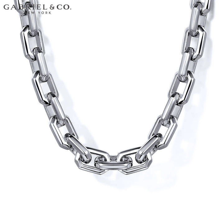 Signature Faceted Chain Necklace