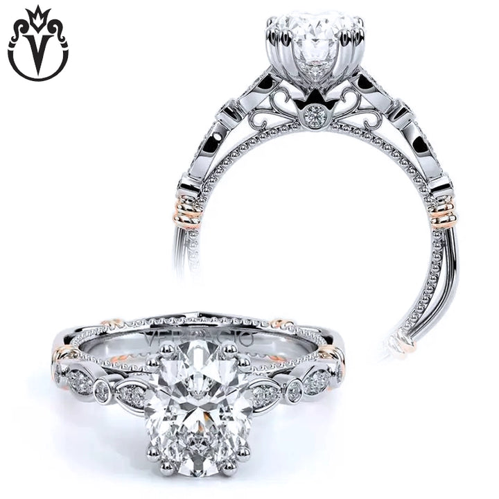 2.22ctw Oval Cut Lab Grown Diamond Ring