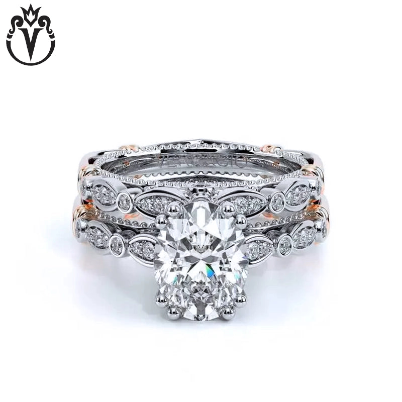 2.22ctw Oval Cut Lab Grown Diamond Ring