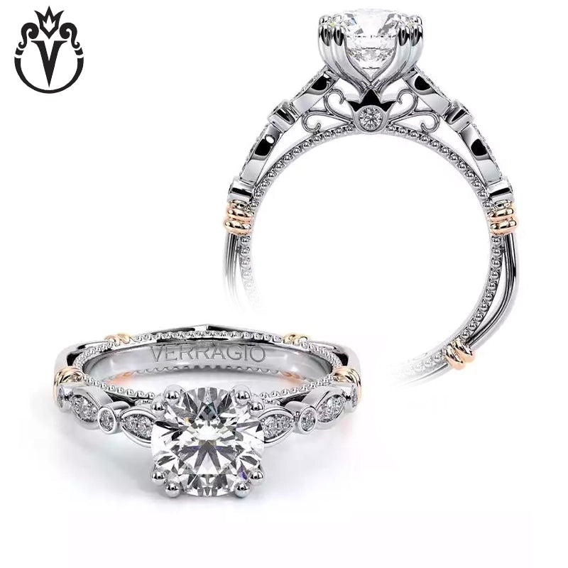 2.13ctw Round Cut Lab Grown Diamond Ring