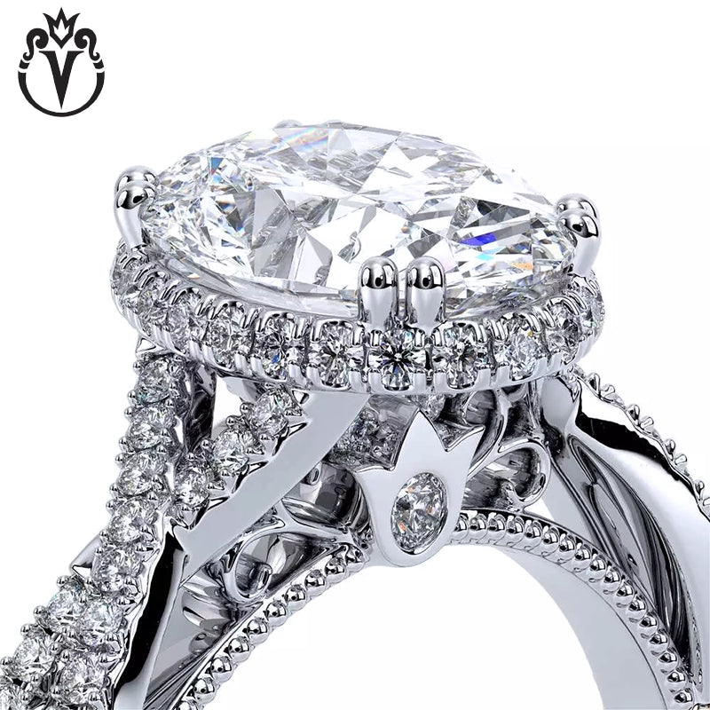 1.82ctw Oval Cut Lab Grown Diamond Ring