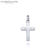Signature Beveled Cross Pendant