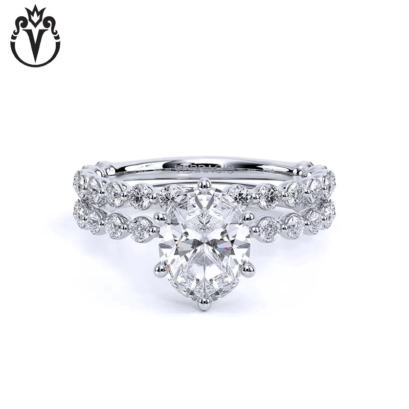 2.07ctw Oval Cut Lab Grown Diamond Ring
