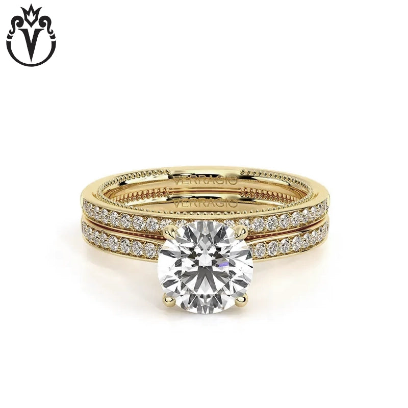 1.00ctr-3.00ctr Round Cut Lab Grown Diamond Ring