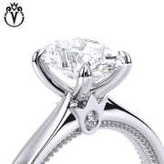 1.62ctw Oval Cut Lab Grown Diamond Ring