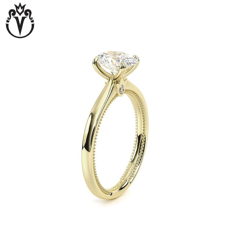 1.00ctr-3.00ctr Oval Cut Lab Grown Diamond Ring