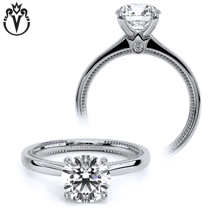 1.54ctw Round Cut Lab Grown Diamond Ring