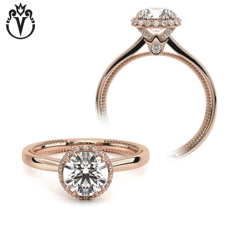 1.00ctr-3.00ctr Round Cut Lab Grown Diamond Ring