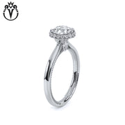 1.35ctw Round Cut Lab Grown Diamond Ring