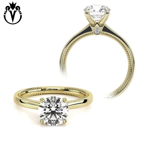 1.00ctr-3.00ctr Round Cut Diamond Ring