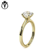 1.00ctr-3.00ctr Round Cut Diamond Ring