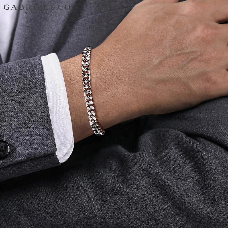 Sterling Silver Signature Cuban Bracelet