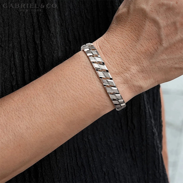 Signature Herringbone Bracelet