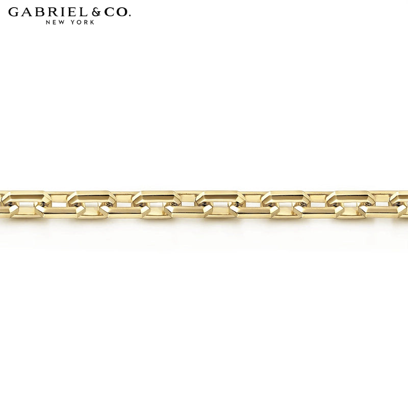 14kt Signature Faceted Bracelet