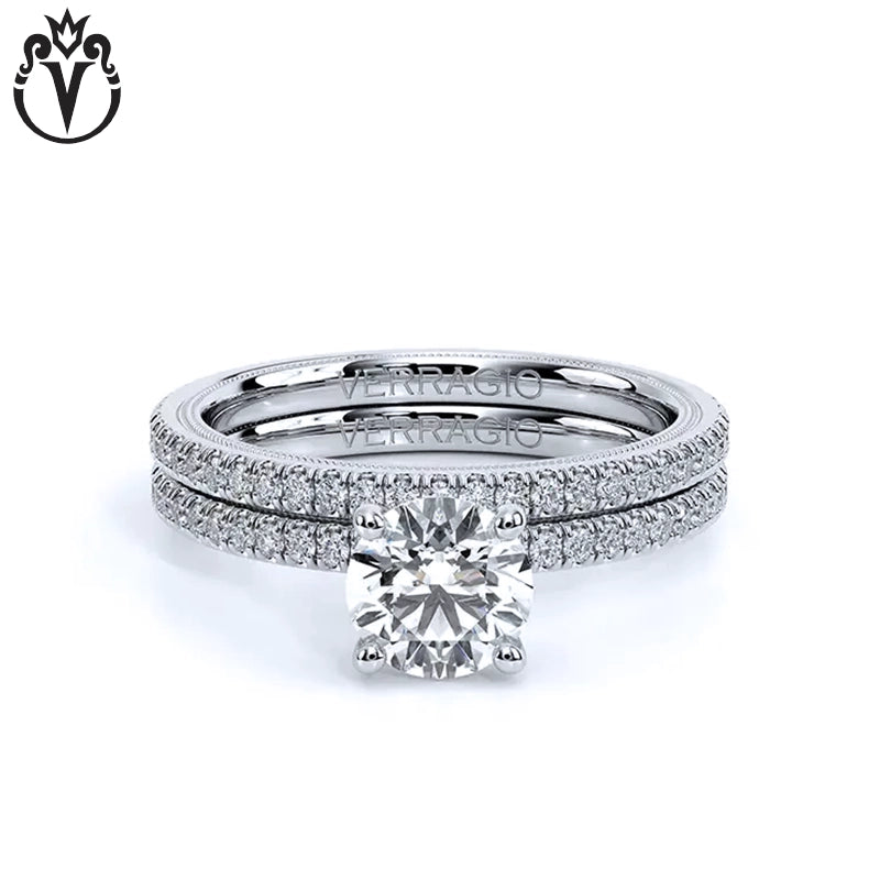 1.13ctw Round Cut Lab Grown Diamond Ring