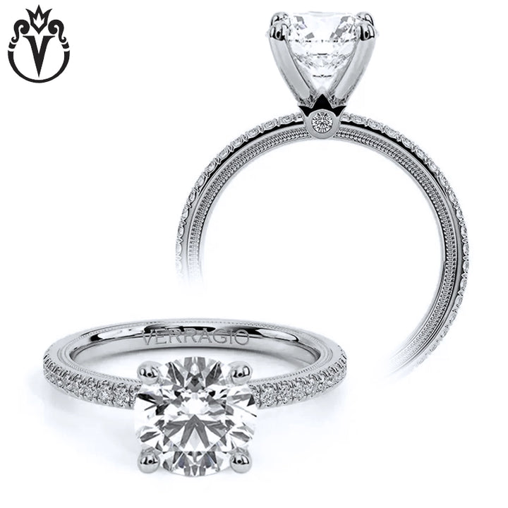 2.33ctw Round Cut Lab Grown Diamond Ring