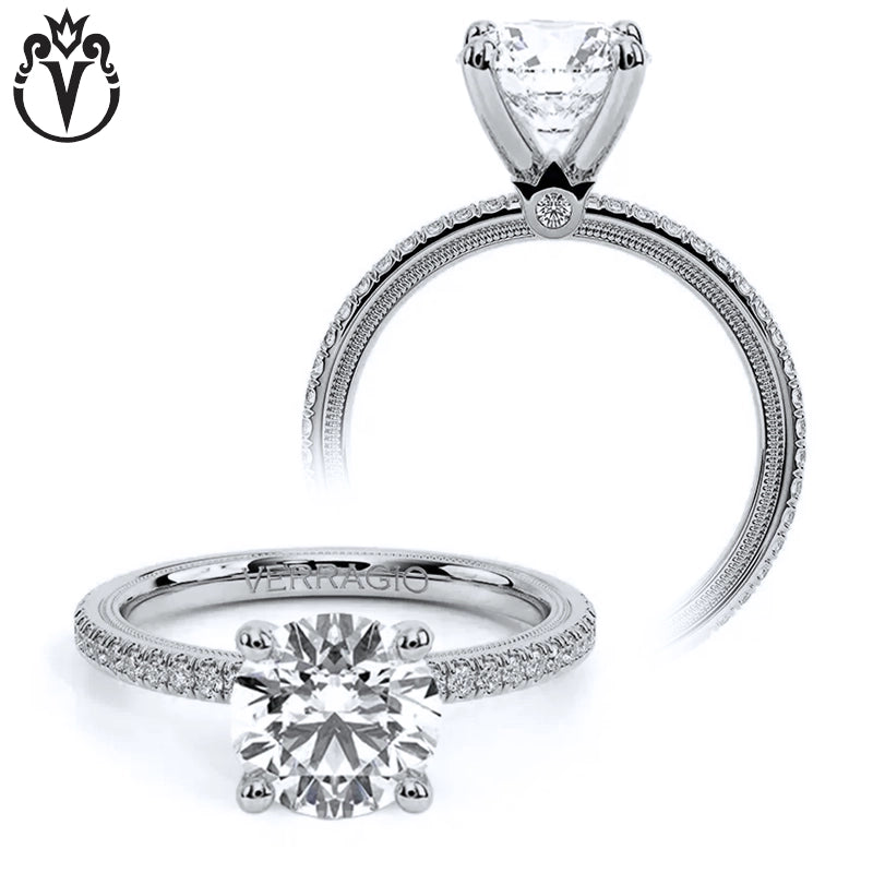 1.00ctr-3.00ctr Round Cut Natural Diamond Ring Tailor Made