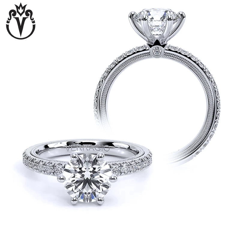 2.65ctw Round Cut Lab Grown Diamond Ring