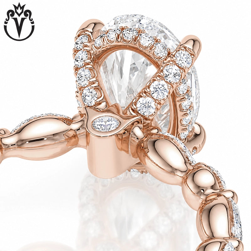 1.50ctr-3.00ctr Oval Cut Lab Grown Diamond Ring Tailor Made