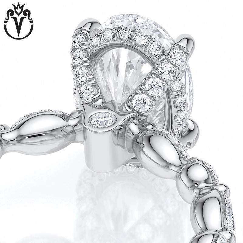 1.00ctr-2.00ctr Oval Cut Natural Diamond Ring Tailor Made