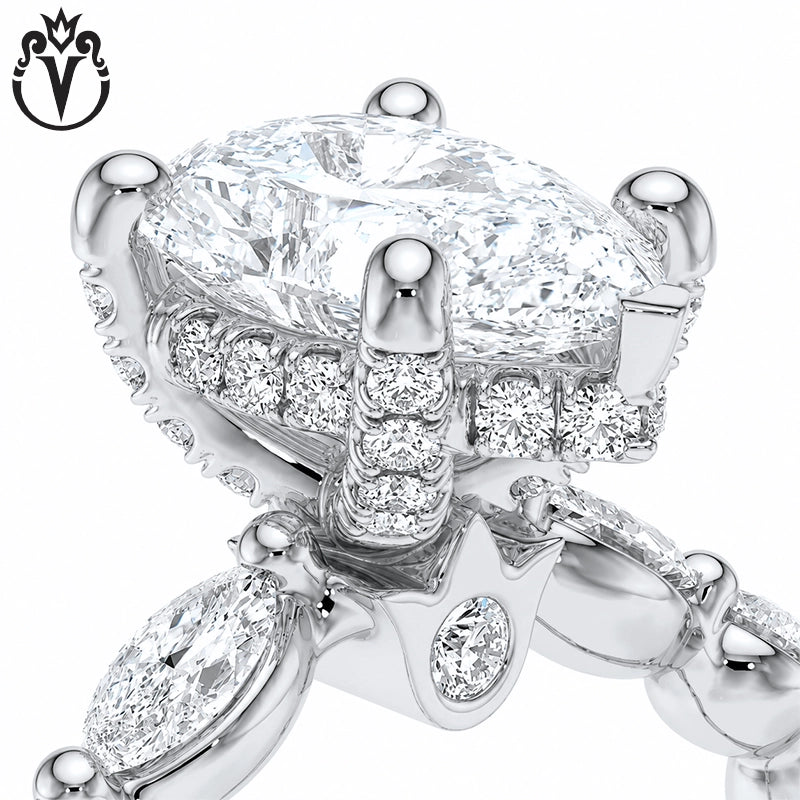 1.50ctr-3.00ctr Pear Cut Lab Grown Diamond Ring Tailor Made