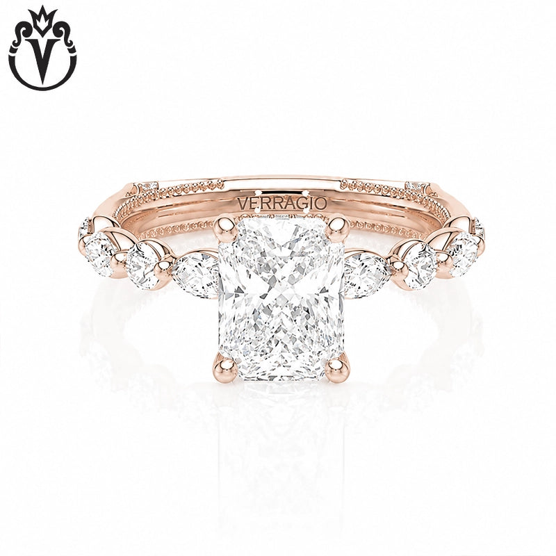 1.50ctr-3.00ctr Radiant Cut Lab Grown Diamond Ring Tailor Made