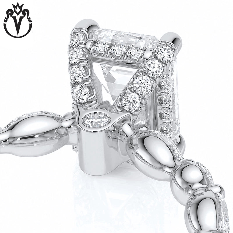 1.50ctr-3.00ctr Radiant Cut Lab Grown Diamond Ring Tailor Made