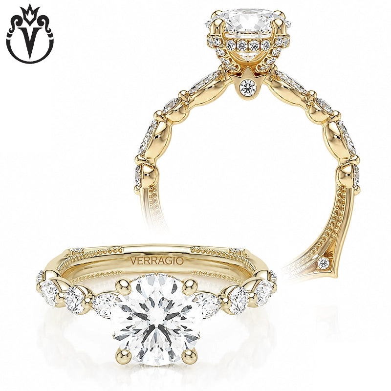 1.50ctr-3.00ctr Round Cut Lab Grown Diamond Ring Tailor Made