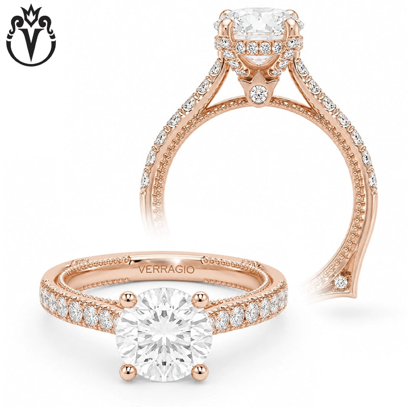 1.50ctr-3.00ctr Round Cut Lab Grown Diamond Ring Tailor Made