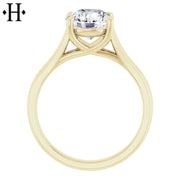 2.04ctw Round Cut Lab Grown Diamond Ring